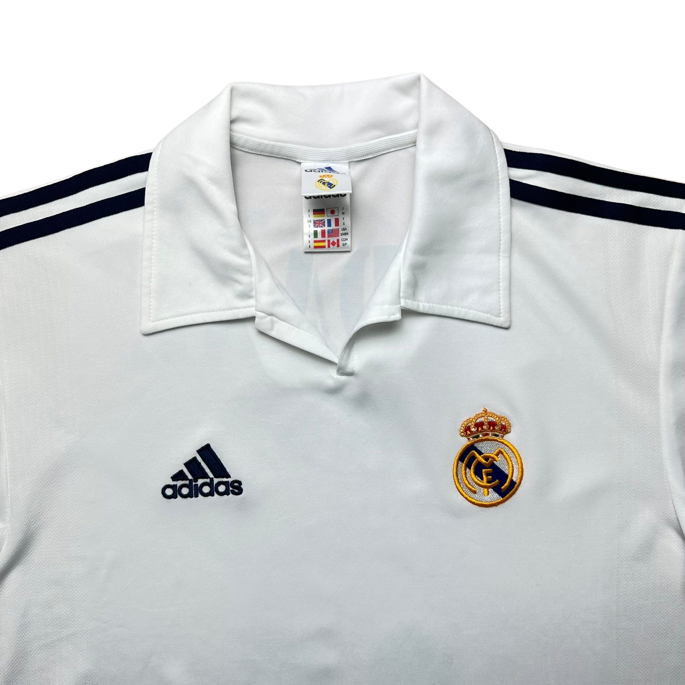 Real Madrid 2002-03 Home Shirt (S) Zidane #5